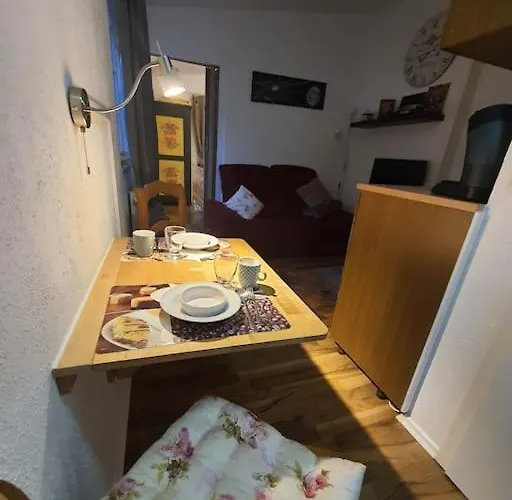 Holzhaus Nationalpark Eifel Hund Willkommen Domek alpejski