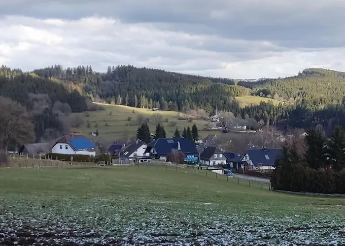 Holzhaus Nationalpark Eifel Hund Willkommen Alpstuga *