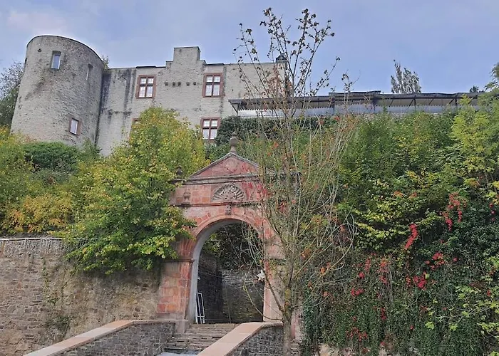 Holzhaus Nationalpark Eifel Hund Willkommen